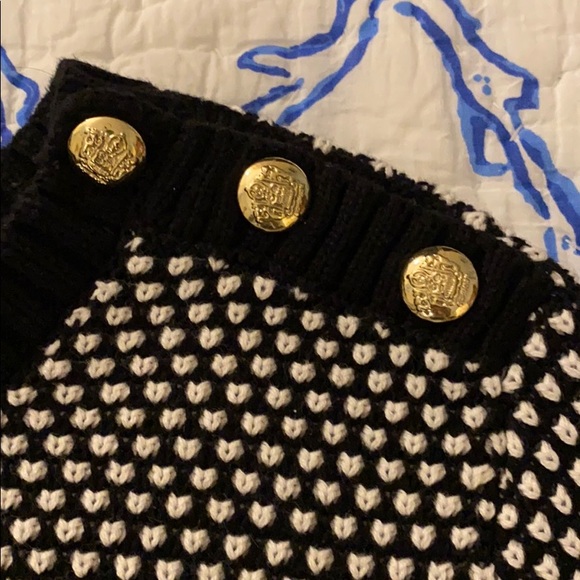 Charter Club black and white sweater EEEEUUCCCC - Picture 3 of 5